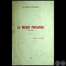 LA MISIÓN PONSONBY - Autor: LUIS ALBERTO DE HERRERA - Año: 1930